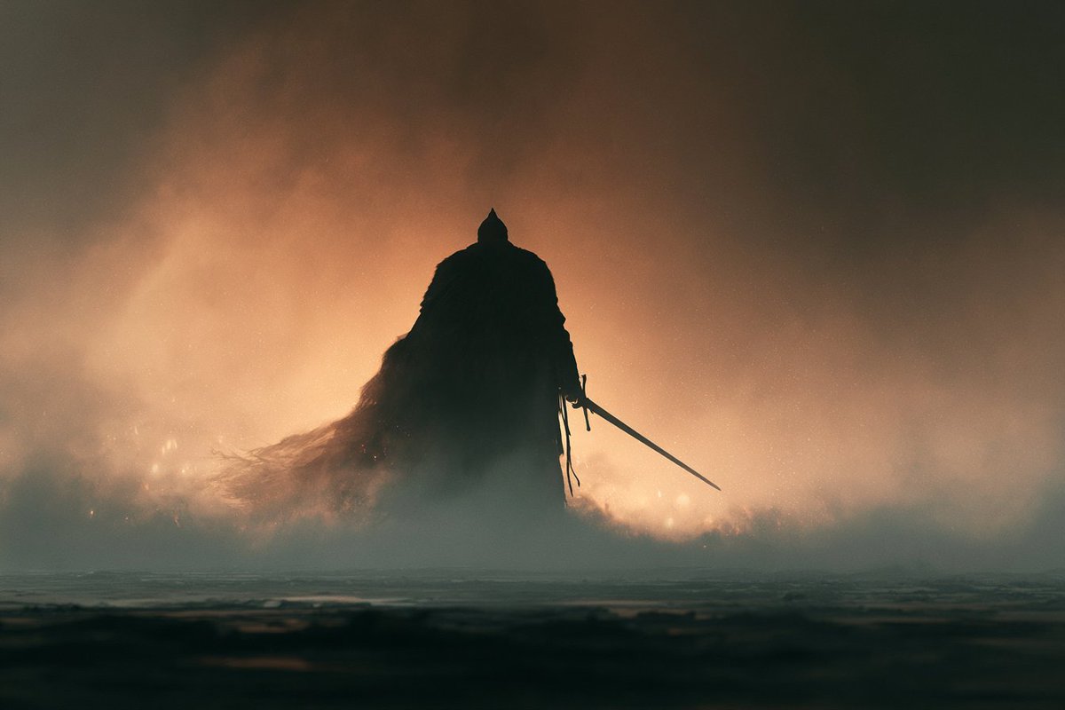 一个电影般的渲染画面，呈现[subject]被[lighting style]照亮的效果，浓雾将场景分割成富有氛围感的层次，搭配温暖的逆光、微…, 图片 2