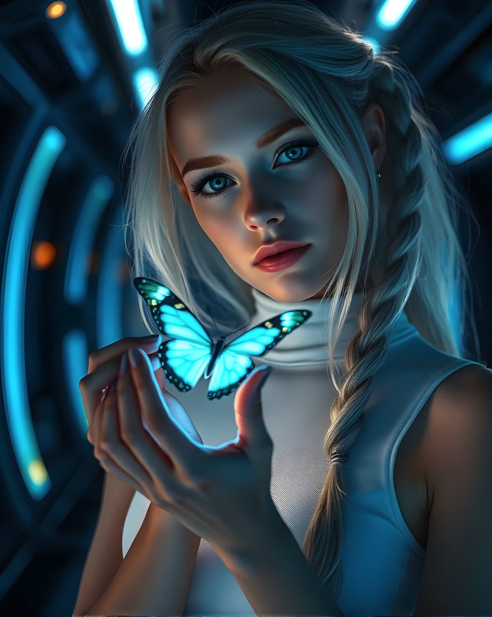 #AIart #DBA_AIArt Prompt Share: In a cinematic photorealistic style, an etherea…