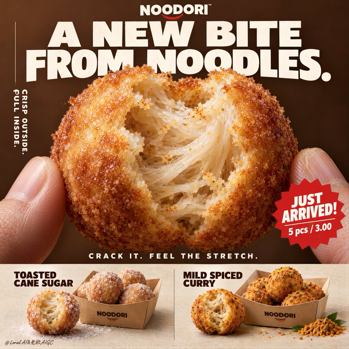 不要写"gooey filling"（粘稠内馅）。那样会把它变成芝士面包。, 图片 1