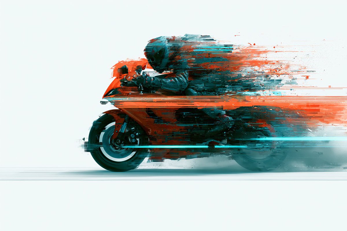 A glitch art-inspired [subject], fragmented by digital overlays, pixel displace…