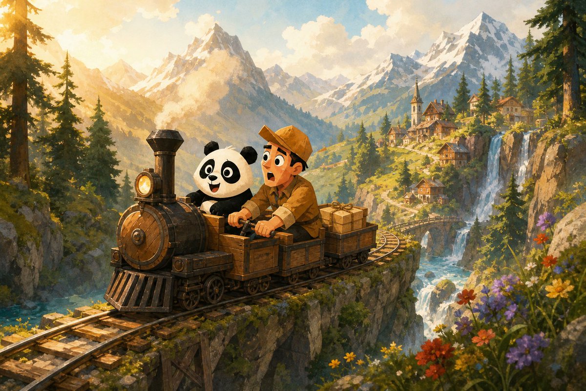 Create a 30-second cinematic storybook animation using @IMAGE_REFERENCE. CHARAC…