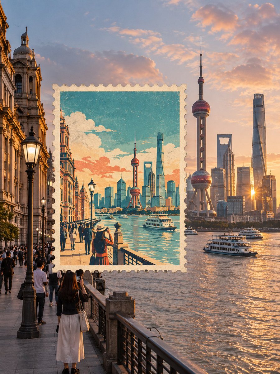 为 [COUNTRY / LOCATION / SUBJECT] 创作一幅高品质复古风格的日本旅行海报邮票艺术作品。, 图片 1