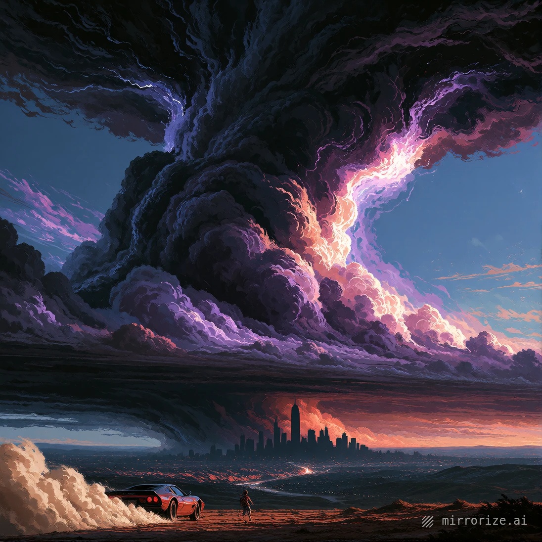 Prompt share: dark fantasy illustration, masterful painterly digital art with v…