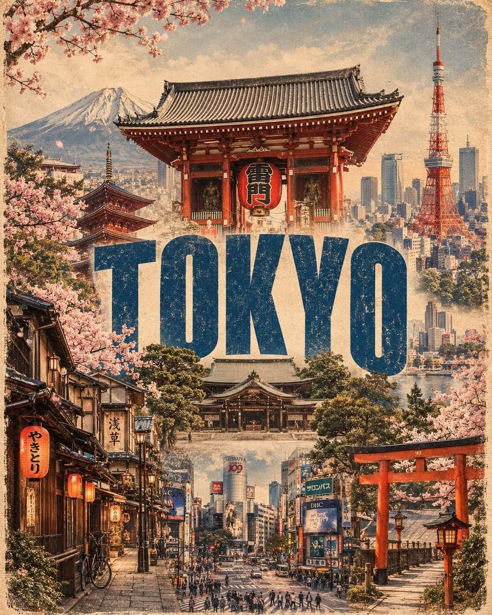 创作一幅高端竖版编辑级旅行艺术海报,灵感源自复古印度旅游海报与电影级文化遗产摄影,主题围绕 [CITY / COUNTRY / DESTINA…, 图片 2
