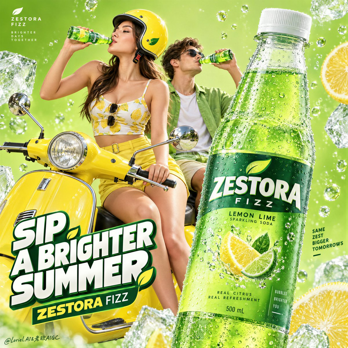 当每一种颜色都各司其职时,夏季营销活动会显得更有冲击力。, 图片 1
