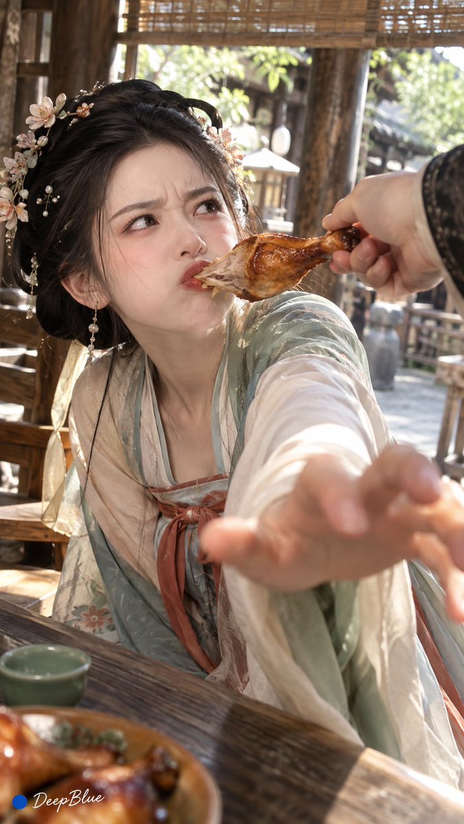 娇嗔(微蹙眉、轻抿唇、带一点恼意的撒娇神态) × 【事件】 × 宋式美学 × iPhone抓拍 https://t.co/uylxaigsJm, 图片 3