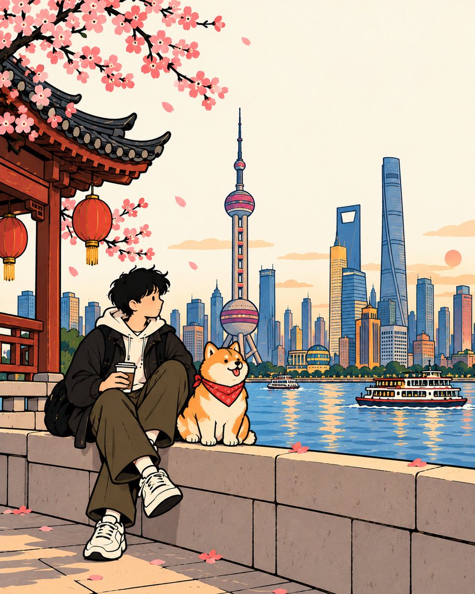 为 [COUNTRY / LOCATION / SUBJECT]（国家 / 地点 / 主题）创作一张高品质的 4:5 竖版俏皮编辑风格插画。, 图片 1