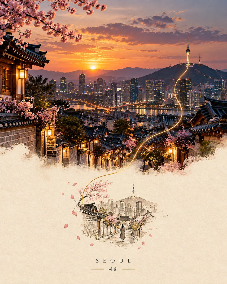 为 [国家 / 城市 / 地点 / 主题] 创作一幅高级的 4:5 纵向概念旅游艺术海报。, 图片 2