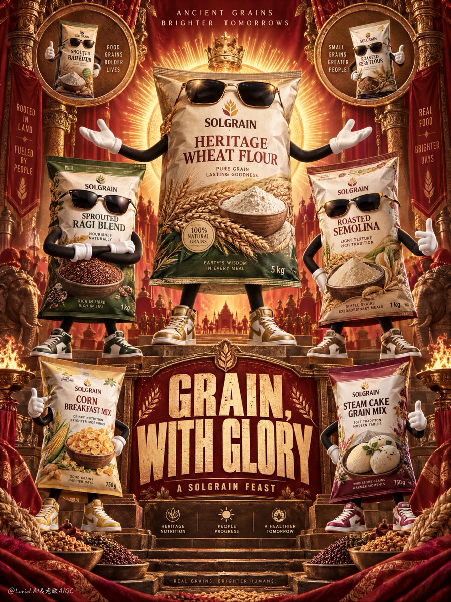 An ensemble poster becomes iconic when the product hierarchy behaves like a sta…