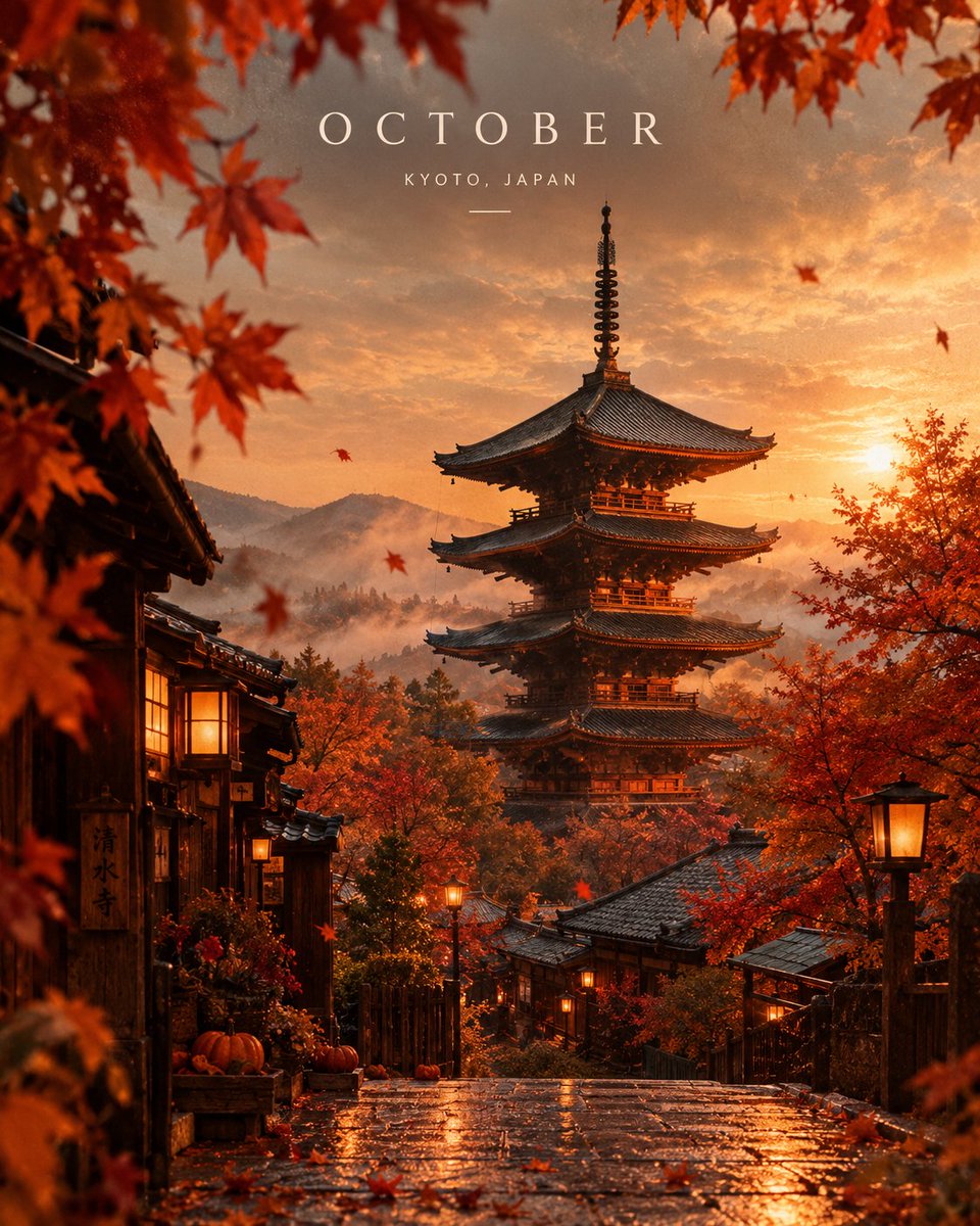 Create a highly aesthetic, cinematic poster of [LANDMARK] transformed into an u…