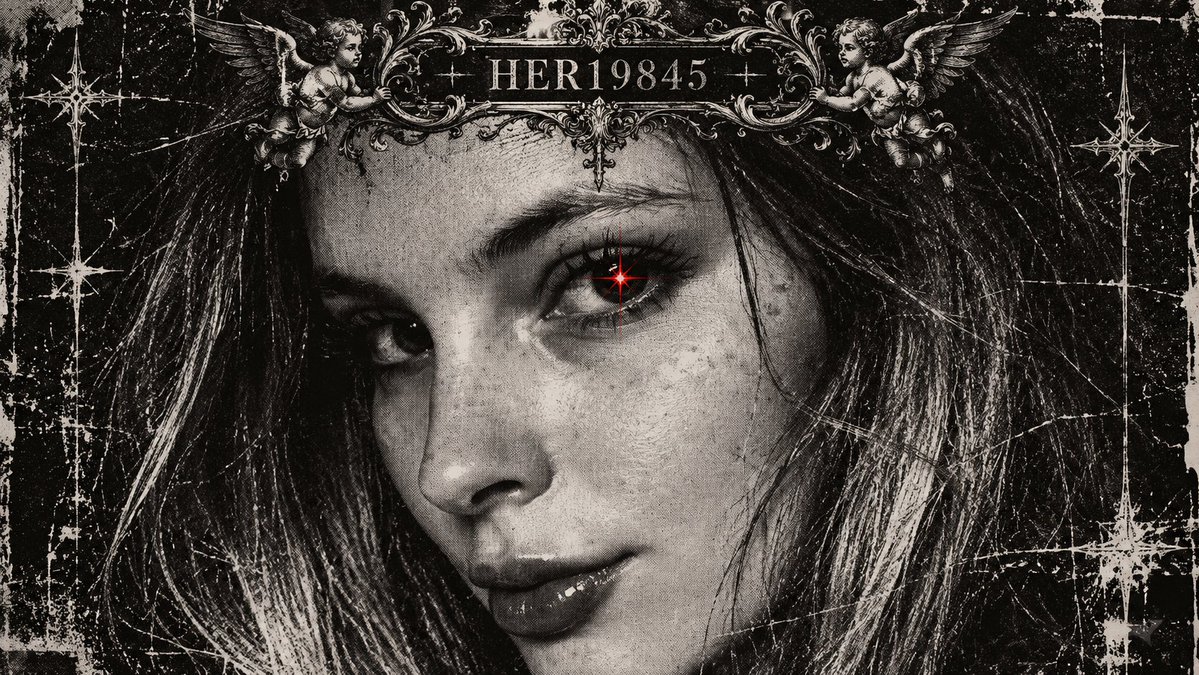 ⤵️ Alternative Gothic-style digital concept art with a high-contrast photomecha…
