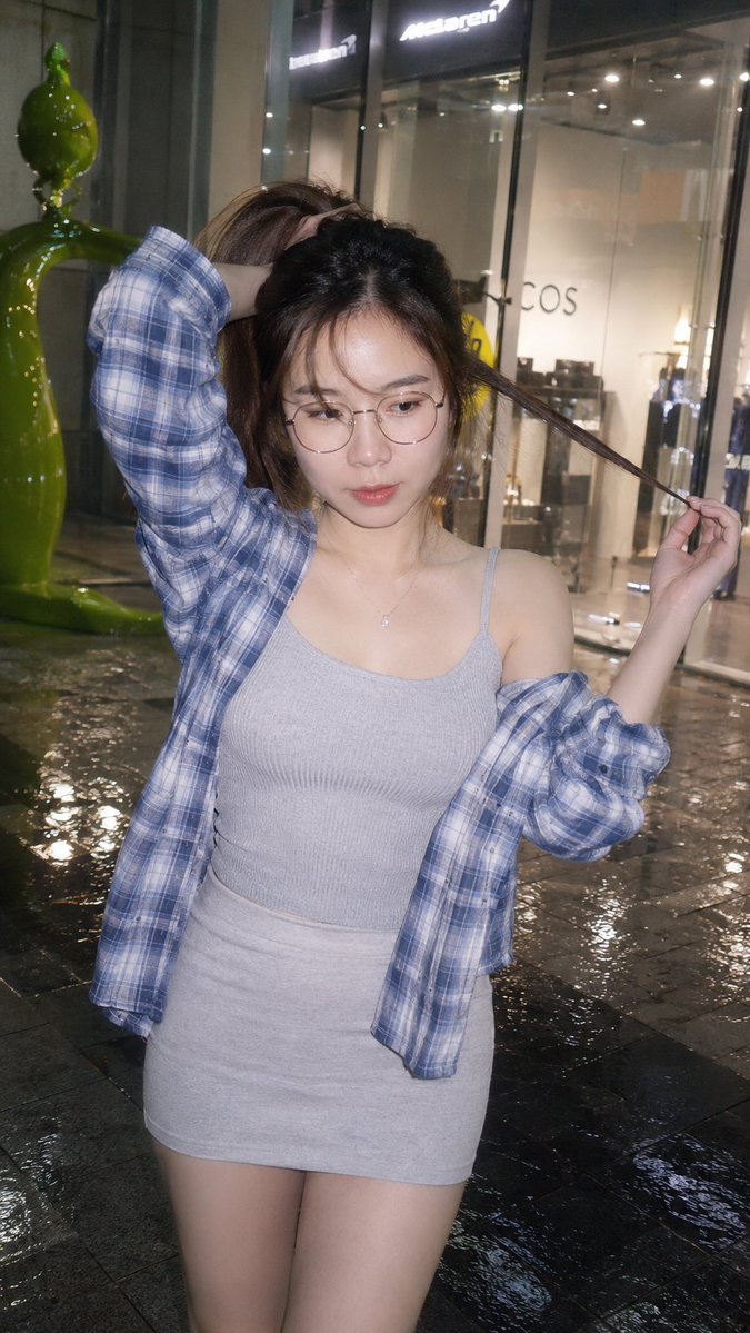 Photorealistic candid flash-film street snapshot of a stunning beautiful Chines…