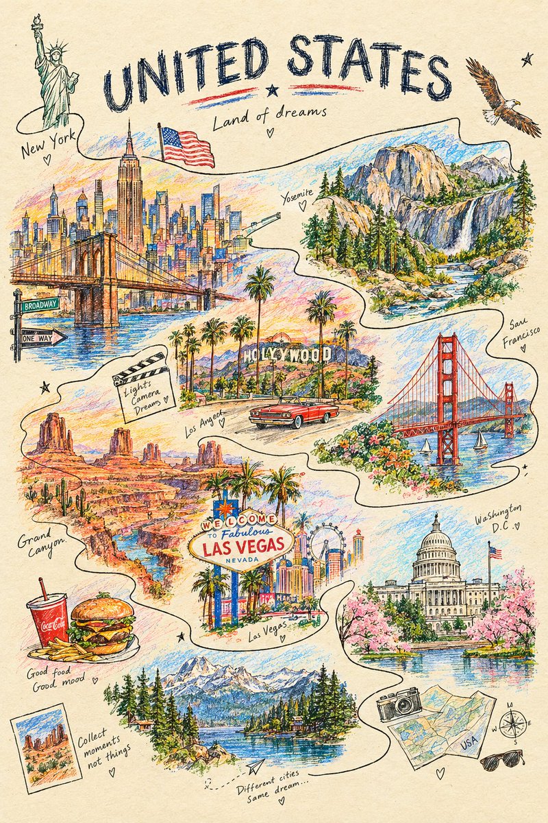 Create a visually stunning minimalist colored-pencil and wax-crayon artwork of …
