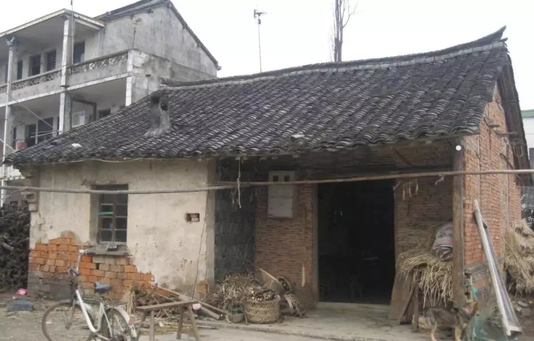 参考上传的老房子照片,以1:24比例精准复刻为博物馆级超写实实体微缩模型,严格还原建筑结构、屋顶、门窗、墙体及原始环境。精细呈现斑驳墙皮、风化砖瓦、裂缝、青苔…