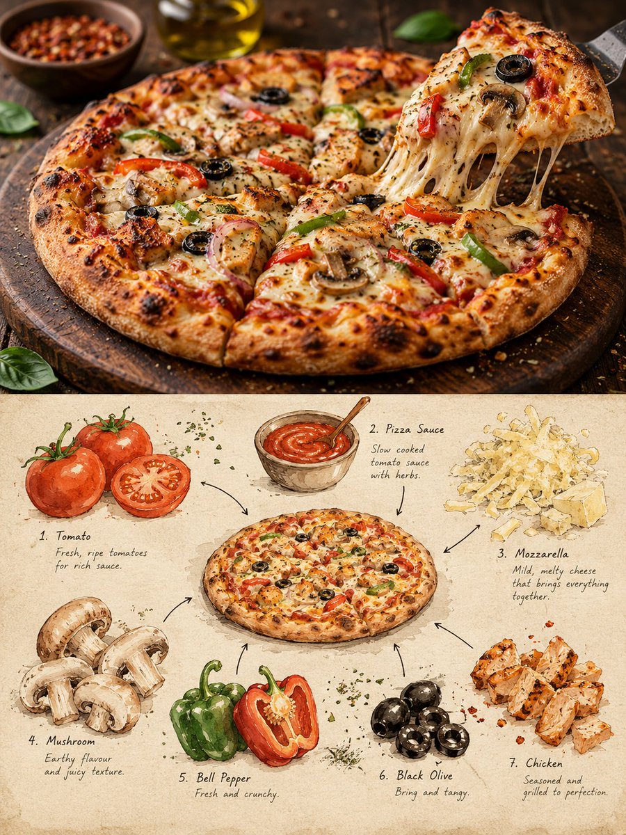 Create a premium 3:4 vertical editorial food-art poster for [COUNTRY / CITY / L…