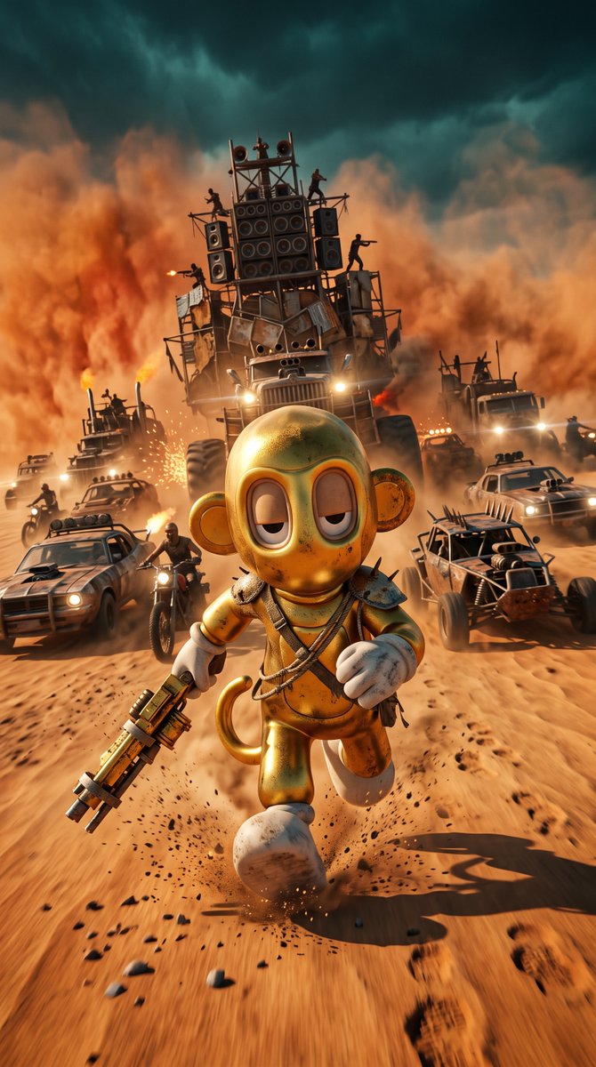 Prompt Share 🚨 Welcome to Mad Max mode. Fuel optional. Survival not guaranteed…