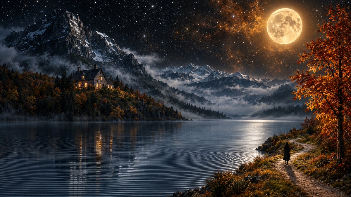 The way forward is full moon Model: GPT Image 2.5 Flare 🏞 Prompt to image 1: S…